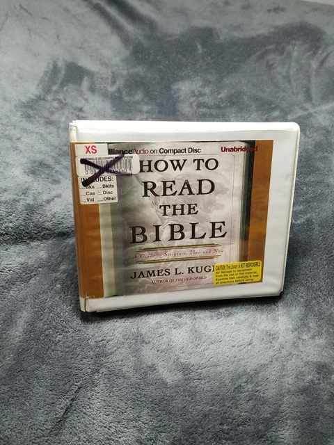 HOW TO READ The Bible By James L. Kugel Box Set CDs £17.81 - PicClick UK