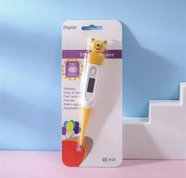 Digital Winnie The Pooh Thermometer Baby Adult Kids Temperature Check Armpit