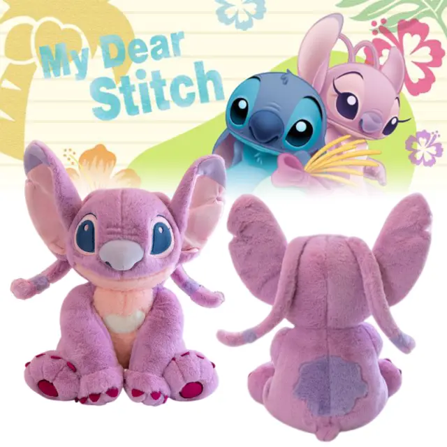 30CM/60CM DISNEY LILOSTITCH Angel Plush Doll Stitch Girlfriend Toy Gift  Kids $21.79 - PicClick AU