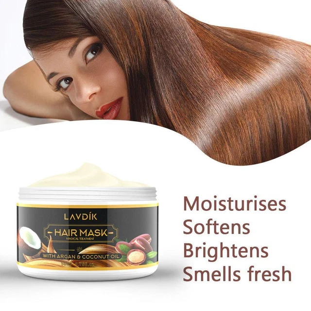 For LAVDIK Nourishing Hair Massk Conditioner Defining Treatments oraginal F2B7