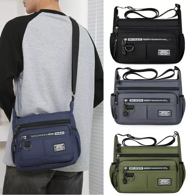 Retro Men's Shoulder Messenger Bag Crossbody Satchel Travel Man's Bags