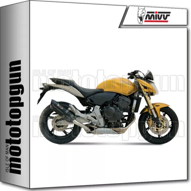 MIVV H.038.L9 scarico hom suono nero honda hornet 600 2009 09