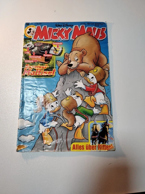 Micky Maus***Comic***Heft***Nr.38 Vom 11.09.2007