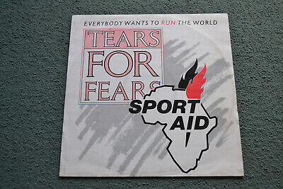 Tears For Fears – Everybody Wants To Run The World 12'' Vinyl 1986 RACE 112