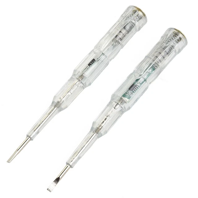 Stylo testeur électrique fiable 24250 V pour tester des lignes neutres et vivan