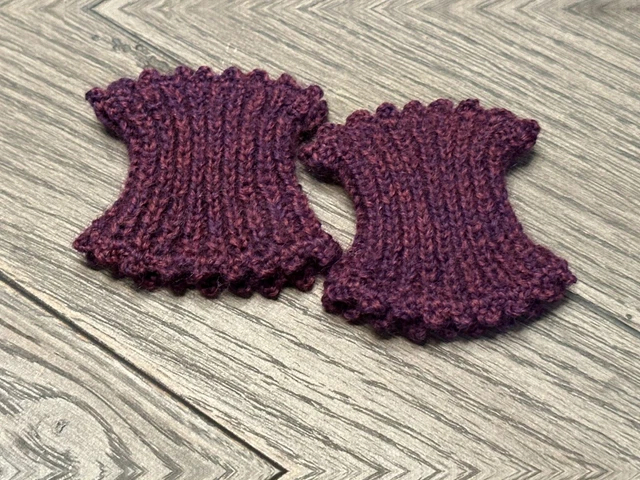 American Girl Addy Retired 18" Doll Winter Derby Hat Mittens ONLY PC