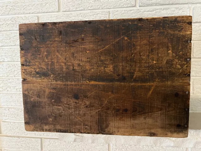 Vintage Atlas Powder Co Wooden Dynamite Box Explosives Wilmington De Crate 8