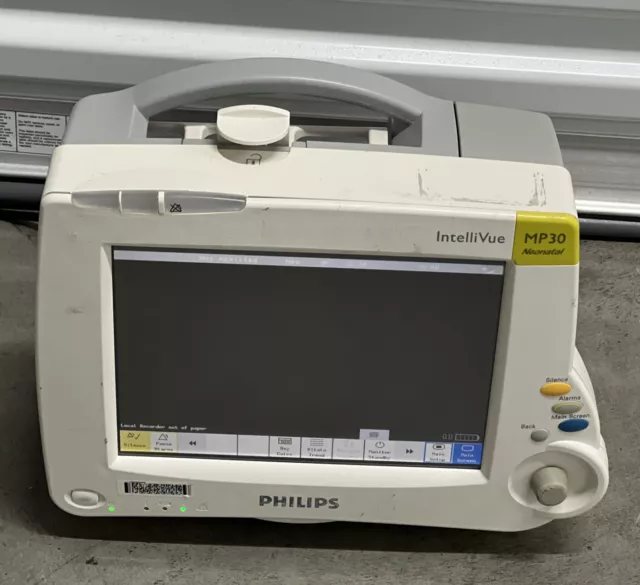 Philips Healthcare IntelliVue MP30 - M8002A Patient Monitor