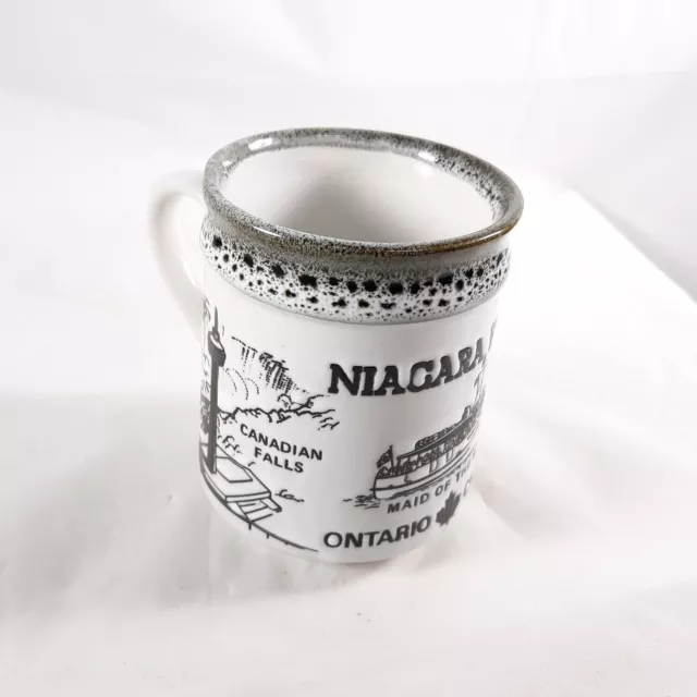 Niagara Falls Ontario Canada Vintage Coffee Cup Mug Souvenir Japan