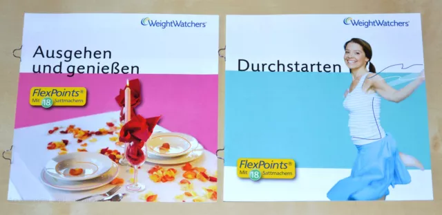 Weight Watchers Sattmacher Plan SET 2 'Start-Broschüren perfekt zum STARTEN 2014