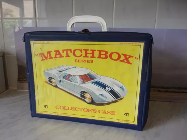 Matchbox Carry Case With Trays 1960'S/10970'S