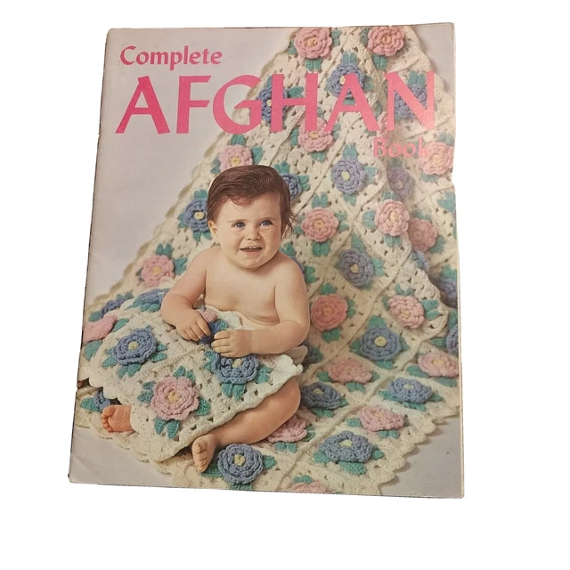 Folleto libro de ganchillo páginas afganas completas 51 de colección