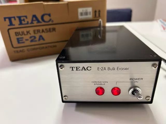 Teac E-2A Bulk Eraser for Open Reel and Cassette Tapes