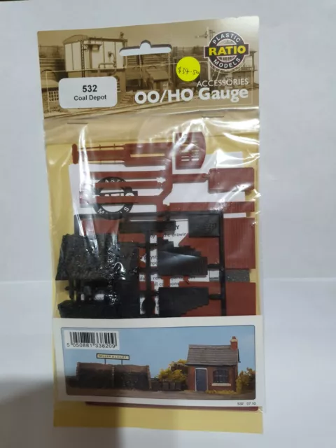 Ratio 532 Coal Depot Kit OO scale