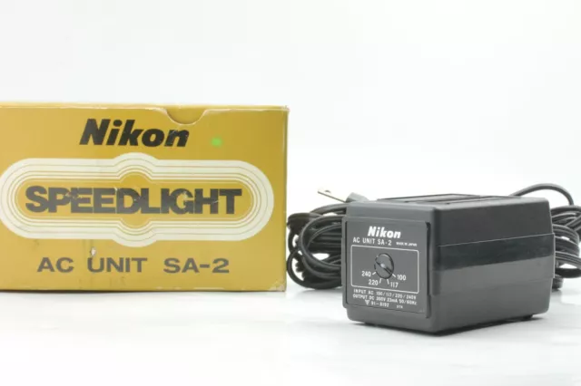 [Near Mint] Nikon SA-2 AC Unit Power Adapter Supply, SB-2 SB-3 Speedlight, Japan