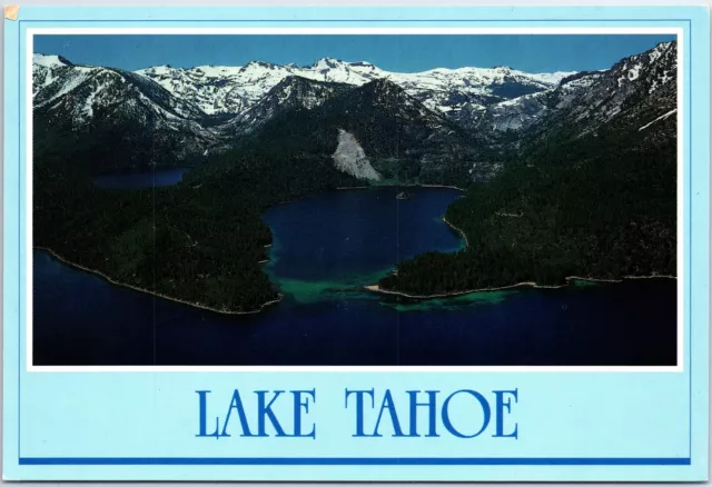 Vintage Continental Size Postcard View Of Emerald Lake Lake Tahoe