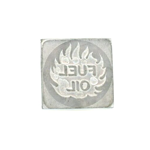 VINTAGE ACME FUEL Oil Printers Plate Ad Olympia Wa NW Flame Envelope