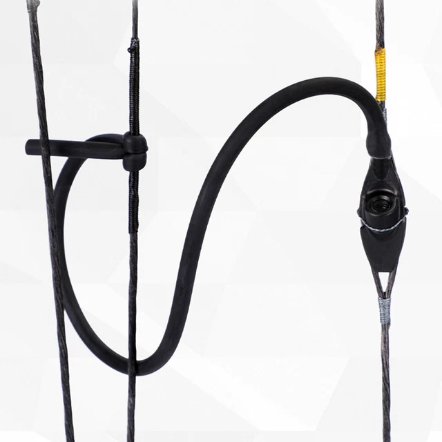 Archery Tube Peep Sight Ensures Three Point Alignment for Accurate Shots