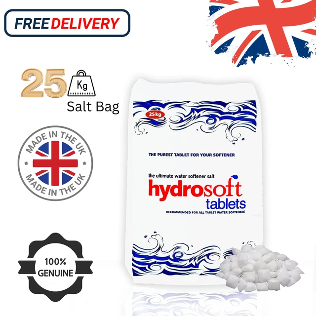 SALT TABLETS WATER softener 25Kg Bag Food Grade Quality Salt Tablet 3