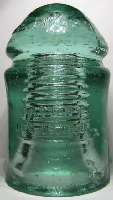 Antique CD 126.4 [040]  W.E. MFG. Co  Glass Insulator