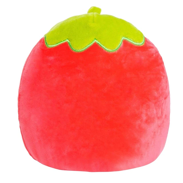8 Inch 3D Strawberry Sofa Cushion Plush Doll Ornaments Pillow Birthday Gift Plus