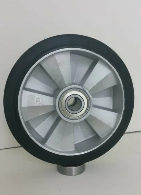 Ruota Di Ricambio Universale Utilia 125mm Per Carrelli - Gomma Resistente - Foto 4