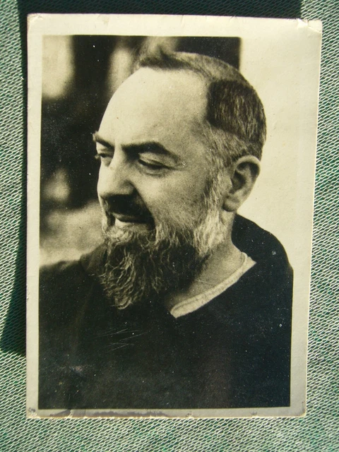 Santino Originale Fotografico 1943 Padre Pio Foto Abresch