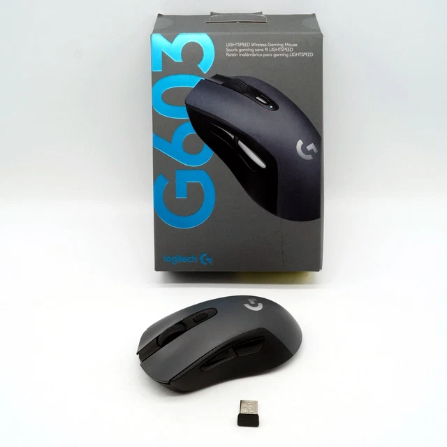 Logitech G603 LIGHTSPEED kabellose Gaming Maus HERO 12K DPI Sensor Wireless BT