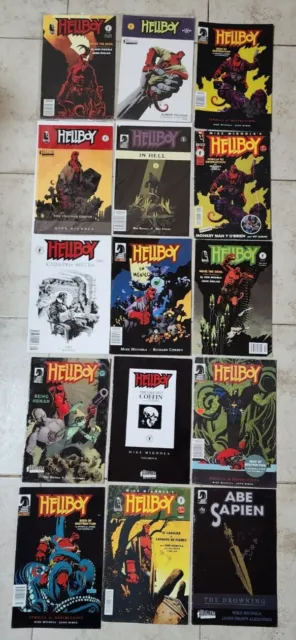 Dark Horse Hellboy Mexico Variants Comic Lot of 15 FN/VF Spanish