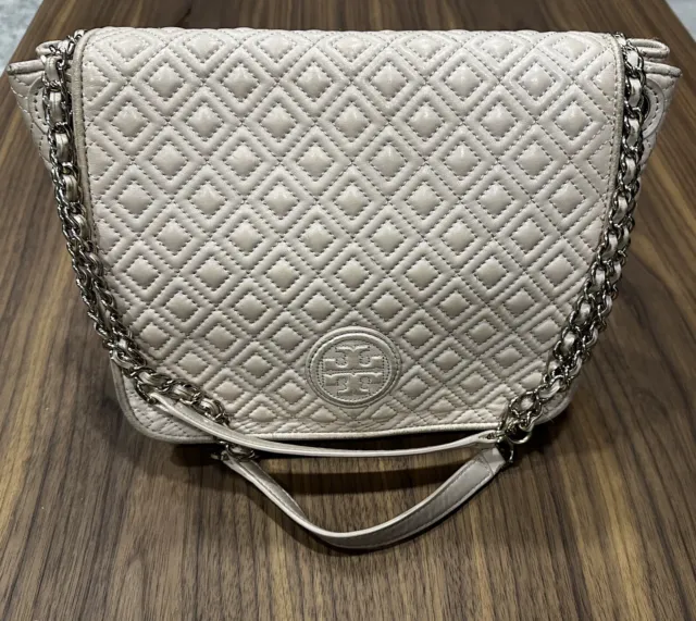 Tory Burch Quilted Leather Marion Shoulder Bag