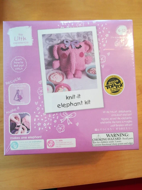 Strickset Elefant Neu ovp the little experience stricken knit it elephant kit