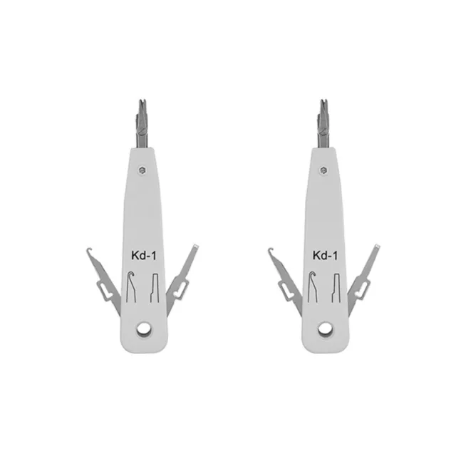 2X for RJ11 RJ12 RJ45 Cat5 -1  Cable Wire Cut Tool Punch Down  Tool T3V45877