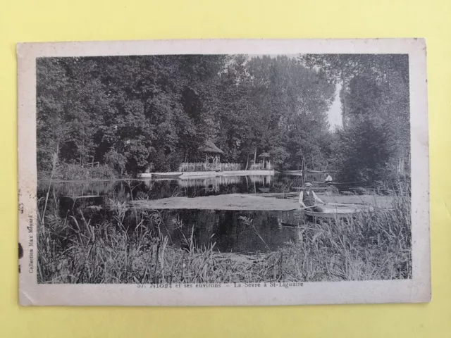 CP Ancienne 79 - NIORT (Deux Sèvres) La SÈVRE à SAINT LIGUAIRE Barques