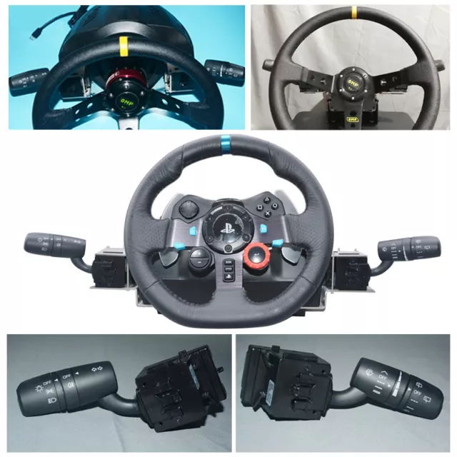 ETS2 ATS racing simulator For Logitech G27/G29/ Thrustmast T300 racing  wheel adaptor Turnling light Wiper truck Simulator kit