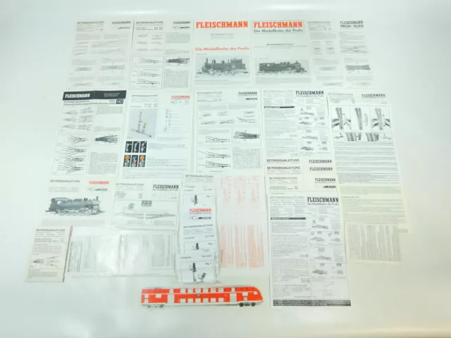 BH851-1 #25x Fleischmann H0 Instructions (3x Locomotives, 22x Accessory