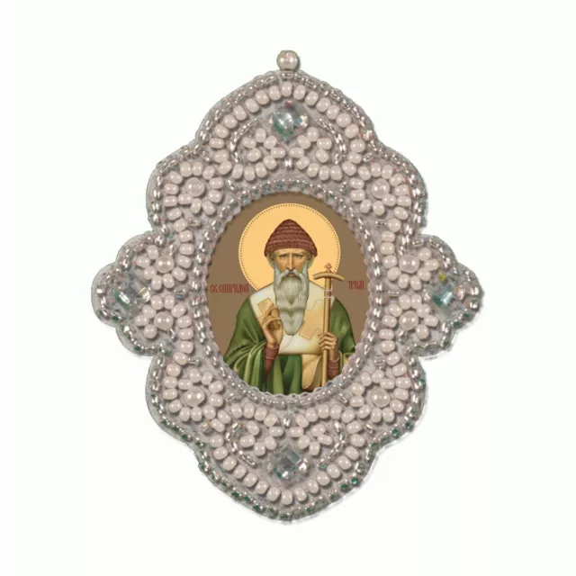 DIY Bead Jewelry Making Kit "St. Spyridon Trimifuntsky Miracle Worker" Beading