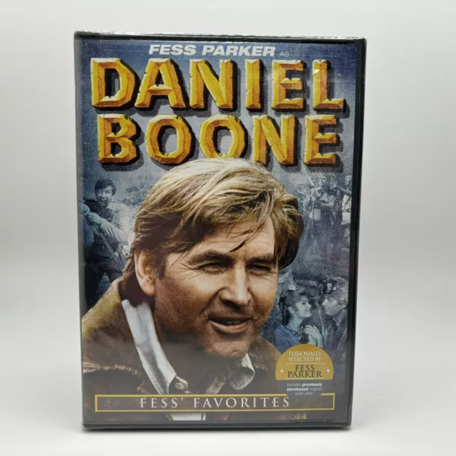 *SEALED* Daniel Boone Fess’ Favorites DVD 2009 Fess Parker - Brand New