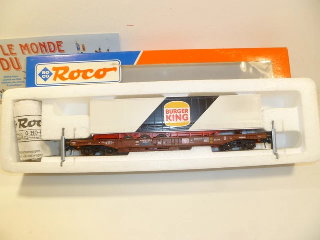 Roco 76022 - Swivel roof wagon double unit, ÖBB
