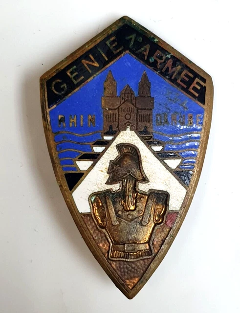 ANCIEN INSIGNE LEGION Etrangere Tahiti Mururoa 5° Re Y. Delsart EUR 10