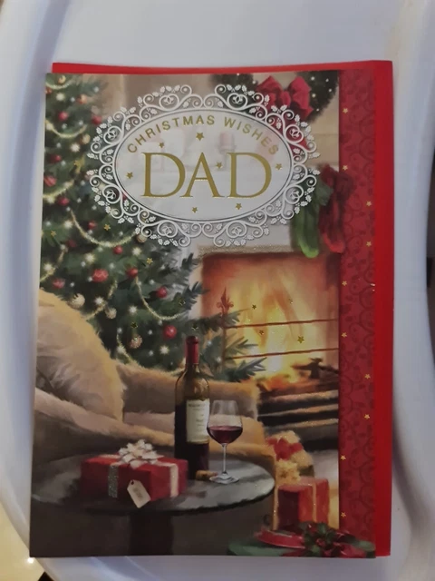 dad Christmas card
