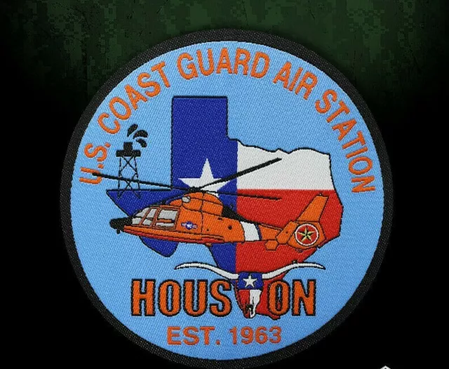 Uscg  Coast Guard Air Station Houston Patch