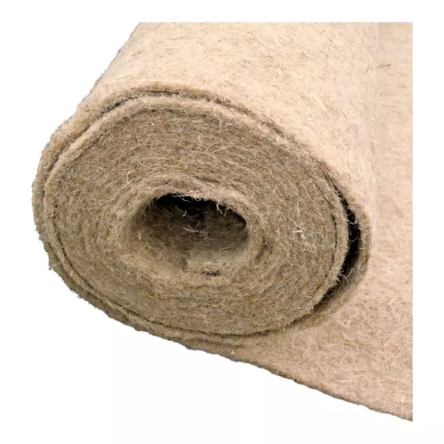 2er Pack Hanfmatte 75cm x 50cm x 5mm für Kaninchen, Maus, Behausung, Meerschwein