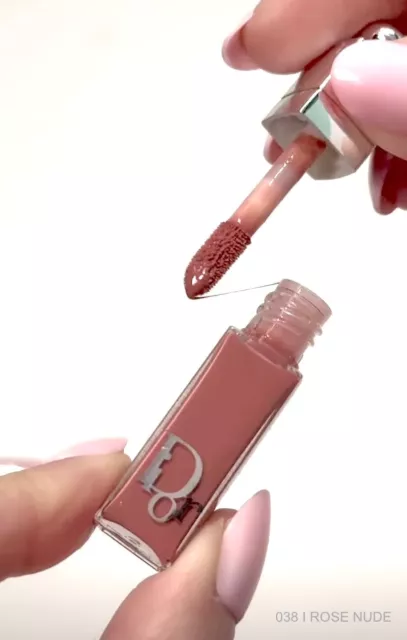 DIOR Addict Lip Maximiser Plumping Gloss Mini I 038 : ROSE NUDE