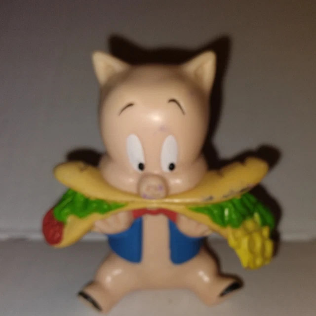Figurine Looney Tunes Atlas - Porky Pig En Cadet De L'espace - Résine - Très Bon état