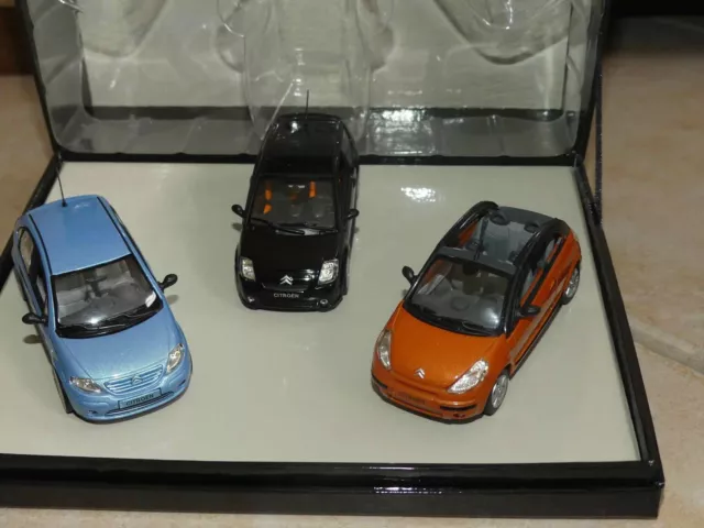 CITROEN C3 C3 pluriel et C2 Coffret NOREV 1:43