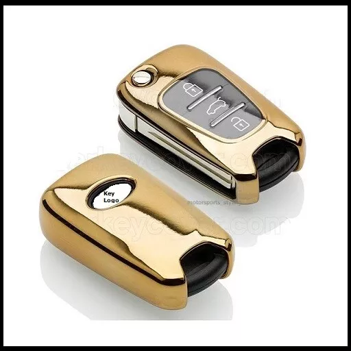 Gold Key Cover For Hyundai I10 I20 I30 Ix20 Ix35 3 Button Case Fob TPU t30gld