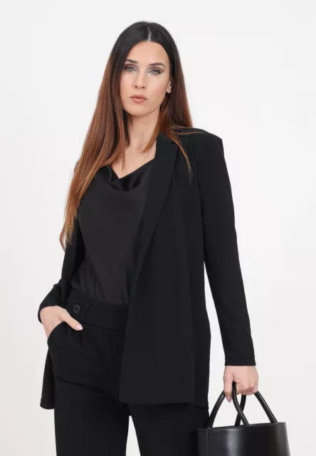 JDY Giacche Donna Nero ELEGANTE Blazer da donna nero Geggo Primavera estate