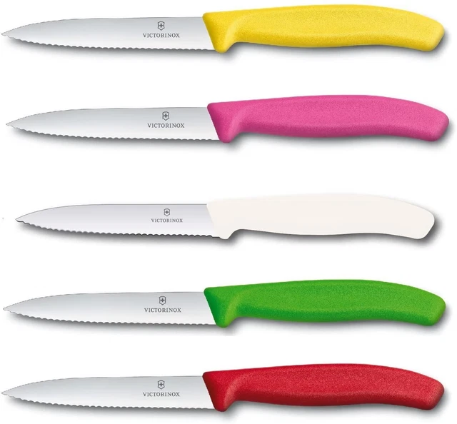 Victorinox Gemüsemesser Tomatenmesser Swiss Classic 10 cm mit Wellenschliff