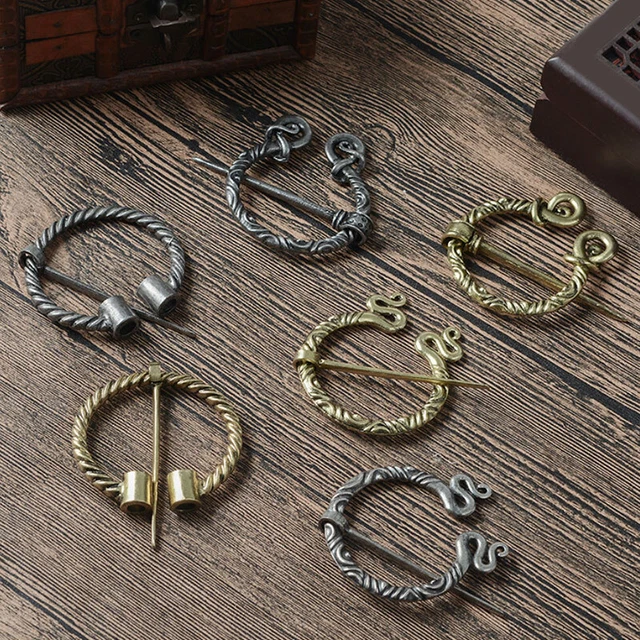 Chiusure Per Mantello Vintage – 4 Paia Di Ganci E Occhi In Lega Di Zinco, Floreali, Da Cucire