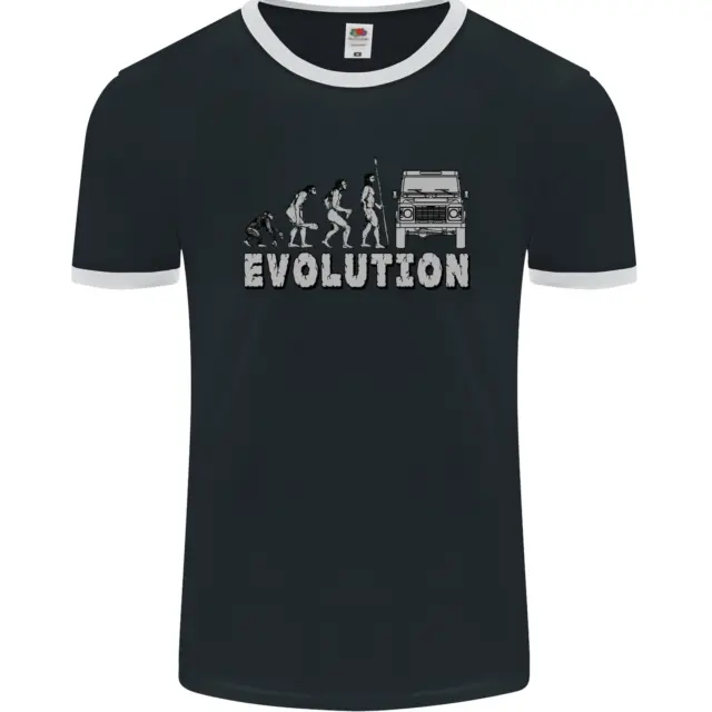 T-shirt 4X4 Evolution Off Roading divertente da uomo fotol